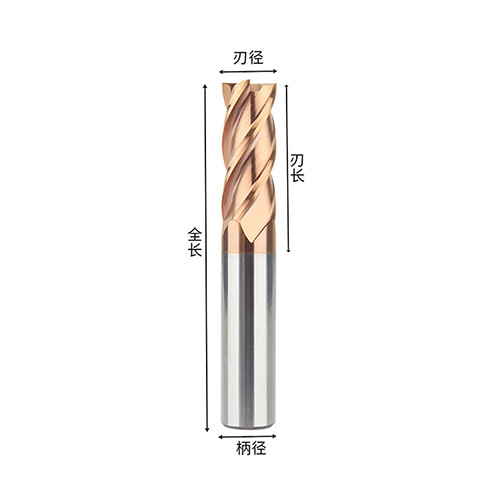 55度4刃鎢鋼平刀